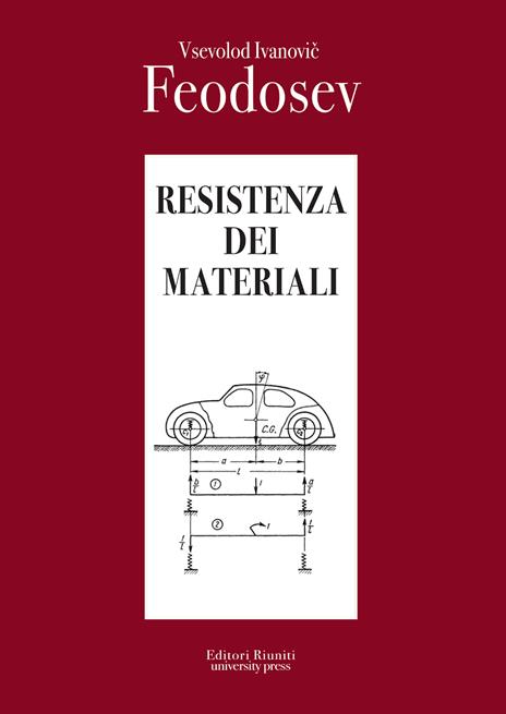 Resistenza dei materiali - Vsevolod I. Feodosev - copertina