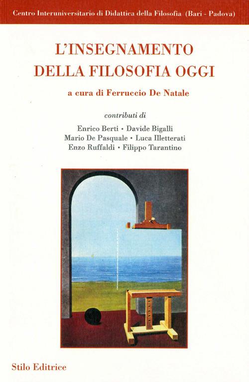 L' insegnamento della filosofia oggi - Ferruccio De Natale - ebook