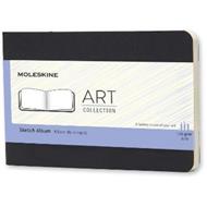 Album per schizzi Art Sketch Album Moleskine pocket copertina rigida nero. Black