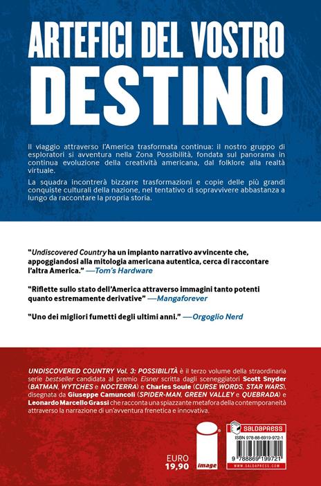 Undiscovered Country. Vol. 3: Possibilità - Scott Snyder,Charles Soule - 3