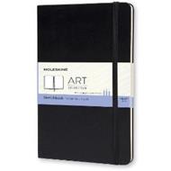Album per schizzi Art Sketchbook Moleskine large copertina rigida nero. Black