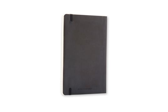 Taccuino Moleskine large a righe copertina morbida nero. Black - 7