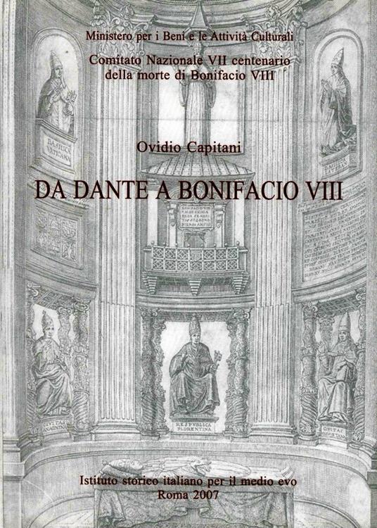 Da Dante a Bonifacio VIII - Ovidio Capitani - copertina