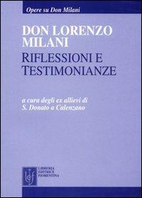 Don Lorenzo Milani. Riflessioni e testimonianze - copertina