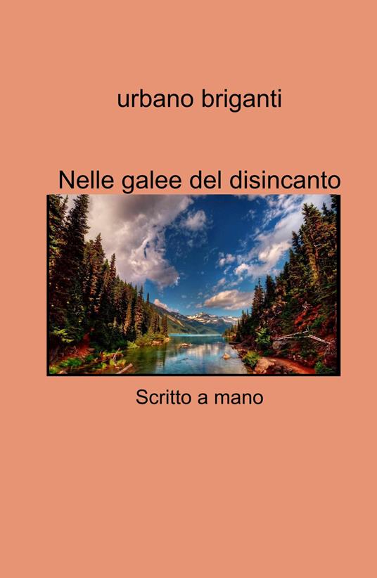 Nelle galee del disincanto. Scritto a mano - Urbano Briganti - copertina