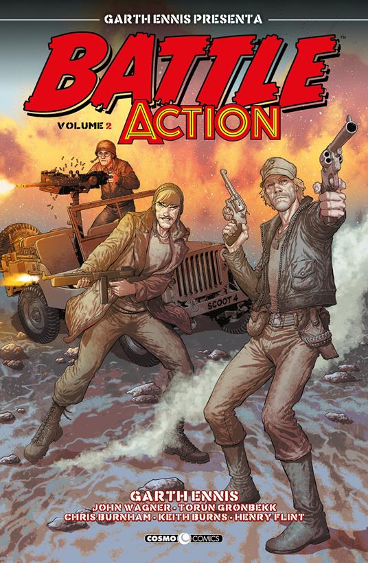 Garth Ennis presenta: Battle action. Vol. 2 - Garth Ennis - copertina