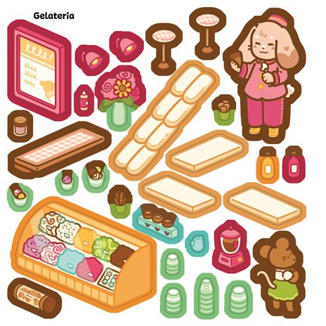 Cozy sticker. Botteghe del cuore. 250 sticker per creare il tuo angolo di felicità e ritrovare la calma - Alexander Harry,Anna Guillet - 5