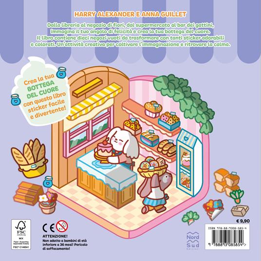 Cozy sticker. Botteghe del cuore. 250 sticker per creare il tuo angolo di felicità e ritrovare la calma - Alexander Harry,Anna Guillet - 7