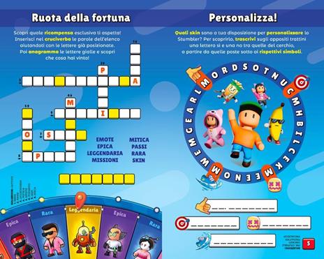 Attacca e inciampa. Puffy sticker. Stumble guys. Ediz. a colori. Con Adesivi - Lucia Marenzi - 3