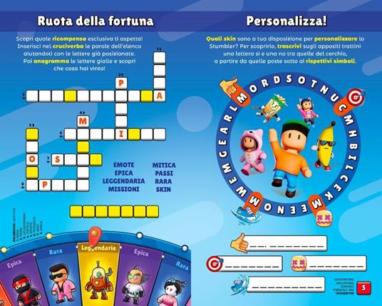 Attacca e inciampa. Puffy sticker. Stumble guys. Ediz. a colori. Con Adesivi - Lucia Marenzi - 3