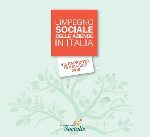 L' impegno sociale delle aziende in Italia. 8º rapporto di indagine 2018 - copertina