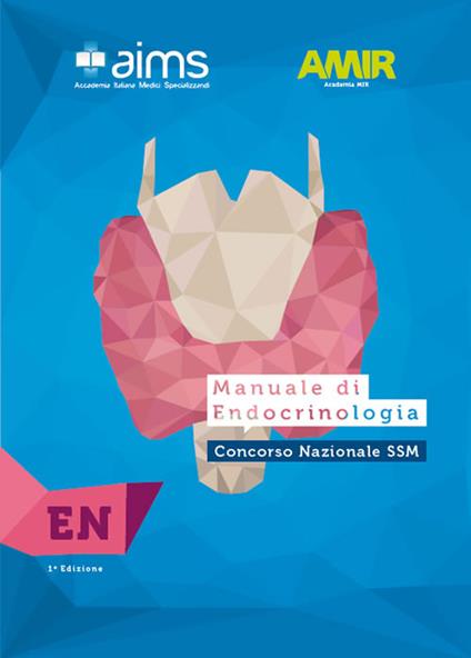 Manuale di endocrinologia. Concorso Nazionale SSM - copertina