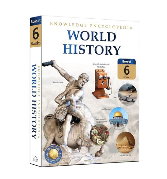World History - Collection of 6 Books : Knowledge Encyclopedia For Children - Wonder House Books - ebook