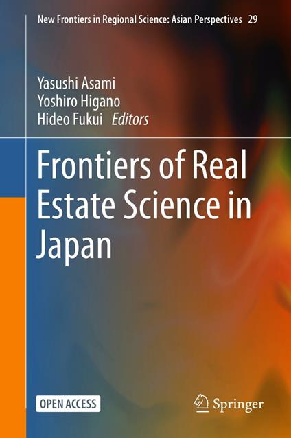 Frontiers of Real Estate Science in Japan