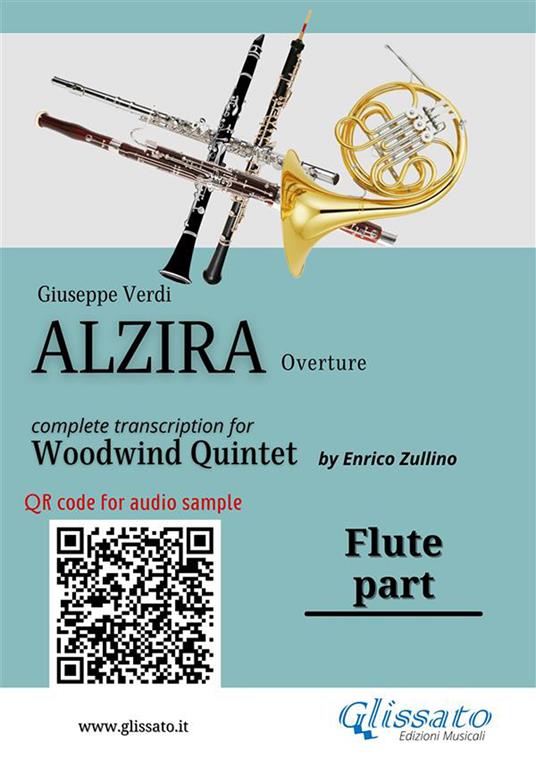 Alzira. Overture. Woodwind Quintet (parts). Parti - Giuseppe Verdi - ebook