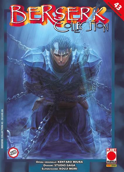 Berserk collection. Vol. 43 - Kentaro Miura - copertina
