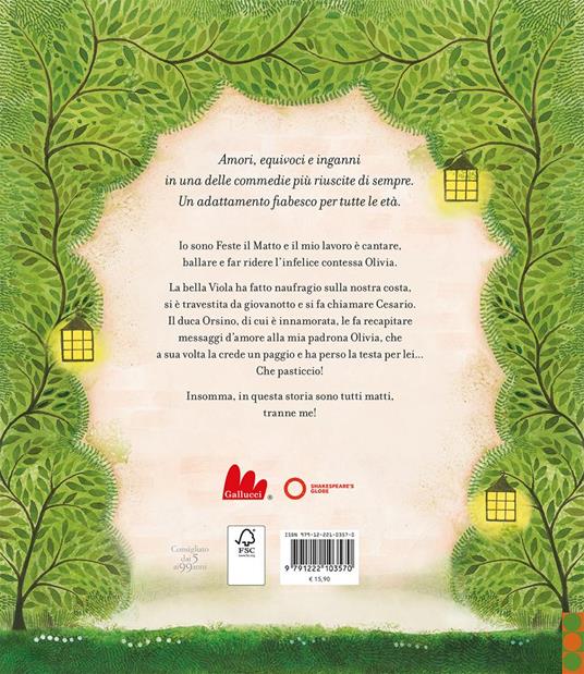 La dodicesima notte - William Shakespeare,Georghia Ellinas - 6