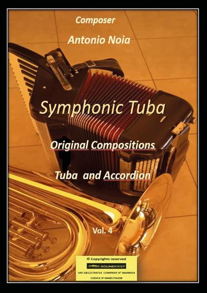 Symphonic tuba. Vol. 4: Tuba and accordion - Antonio Noia - copertina