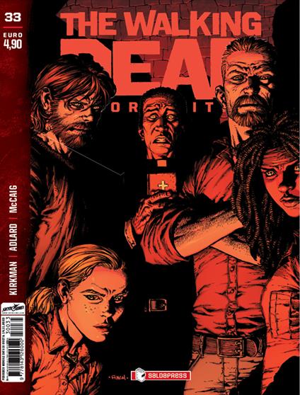 The Walking Dead. Color Edition #33 - Robert Kirkman - copertina