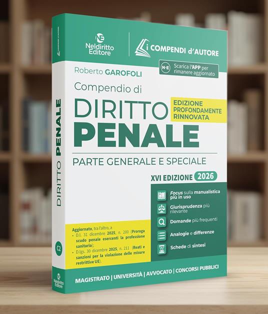 Compendio di diritto penale 2026 - Roberto Garofoli - 2
