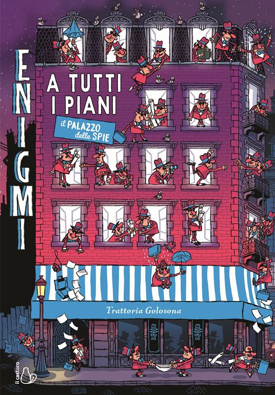 Enigmi a tutti i piani. Il palazzo delle spie - Paul Martin - copertina