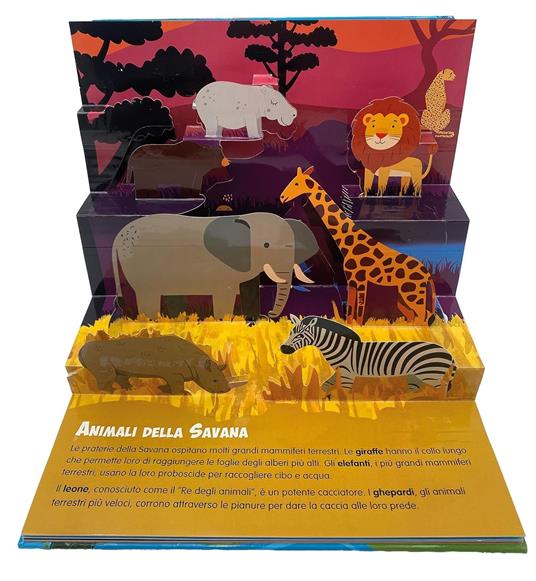 Animali del mondo. Pop up world. Ediz. a colori - 3