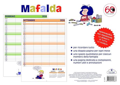 Mafalda. Calendario della famiglia 2024 - Quino - 3