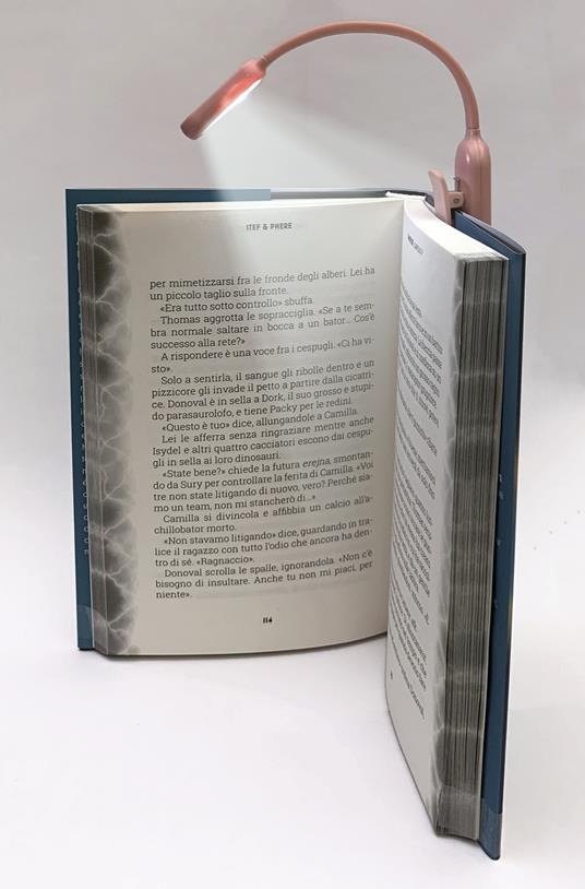 Lucy Active Rosso 2025 - Luce da lettura - 2