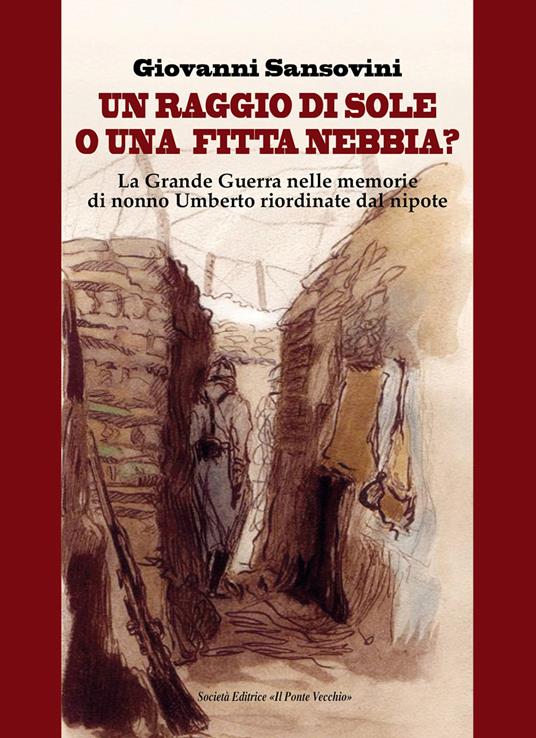 Un raggio di sole, o una fitta nebbia? La Grande Guerra nelle memorie di nonno Umberto riordinate dal nipote - Giovanni Sansovini - copertina
