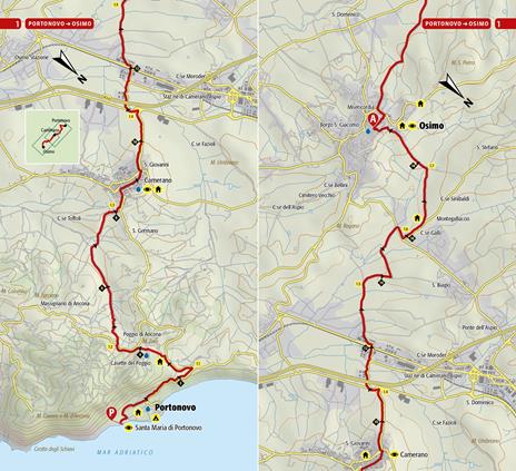 Italia coast to coast dall'Adriatico al Tirreno. 400 km tra il monte Conero e l'Argentario - Simone Frignani - 2