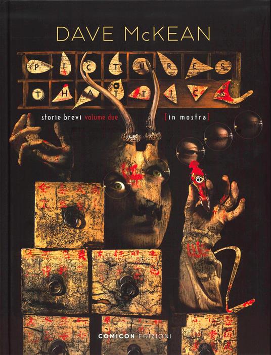 Pictures that tick. Storie brevi. Vol. 2: In mostra - Dave McKean - copertina