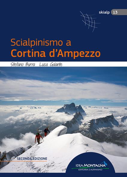 Scialpinismo a Cortina d'Ampezzo - Stefano Burra,Luca Galante - copertina