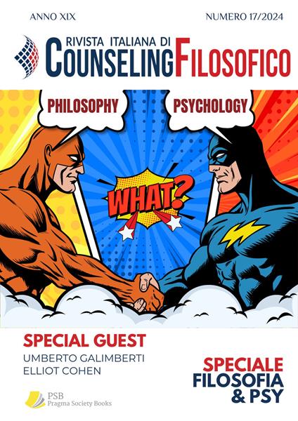 Rivista italiana di counseling filosofico (2024). Vol. 17 - copertina