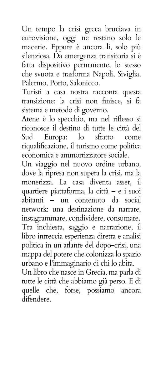 Turisti a casa nostra. Tra le macerie invisibili del neoliberismo urbano - Antonio Di Siena - 3