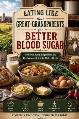 Eating Like Your Great-Grandparents for Better Blood Sugar: Traditional Foods, Simple Meals, and Old-Fashioned Habits for Modern Health - V Rhea - cover