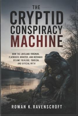 The Cryptid Conspiracy Machine: How the Loveland Frogman, Flatwoods Monster, and Mothman Became Folklore, Tourism, and Official Myth - Rowan K Ravenscroft - cover