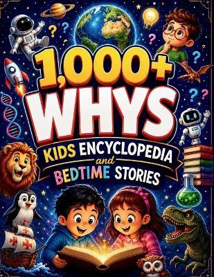 The complete 1000+ whys kids encyclopedia and bedtime stories: Fascinating Answers to Everyday Questions with Fun STEM Adventures, Amazing Animal & Space Facts, Brain-Boosting Learning for Curious Kids Ages 4-10 - Anna Lam - cover