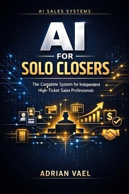 AI for Solo Closers: The Complete System for Independent High-Ticket Sales Professionals - Adrian Vael - cover
