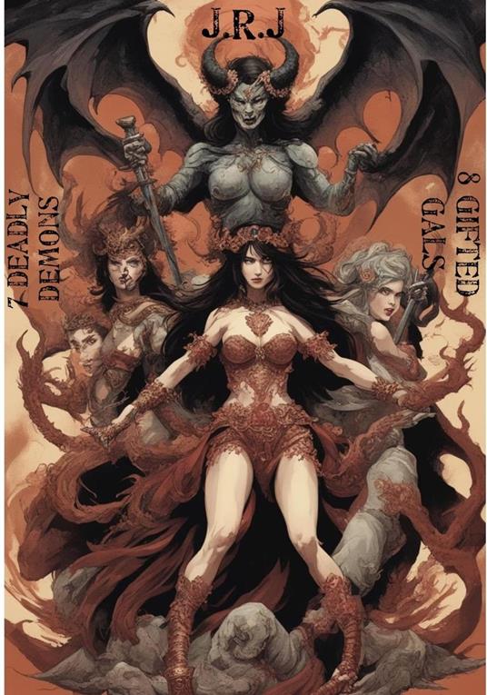 7 Deadly Demons Vs. 8 Gifted Gals - Jasmine Johnson - ebook