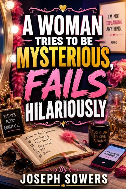 A Woman Tries To Be Mysterious, Fails Hilariously