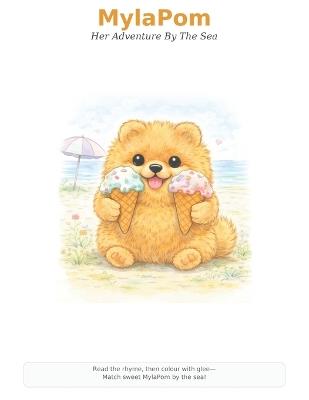 "MylaPom": The Fluffiest Girl By The Sea - Myla Fluffy Paws - cover