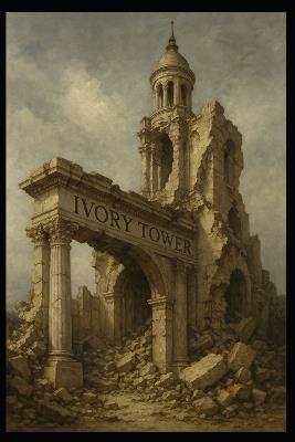 The Invisible Hand and the Ivory Tower: A Philosophical Inquiry into Higher Education and Human Attention - Justin Goldston - cover