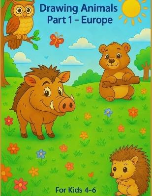 Drawing Animals Part 1 - Europe - Glenn Frackmann - cover