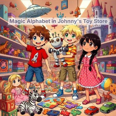 Magic Alphabet in Johnny's Toy Store - Eduardo Huenefeld - cover